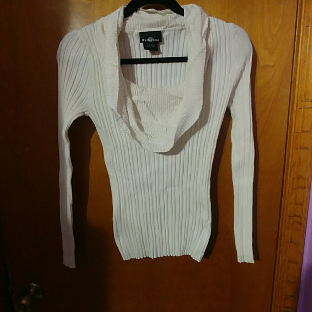 White sweater